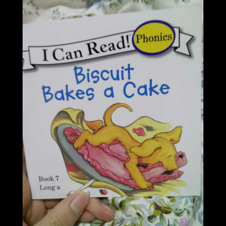 biscuit bakes a cake