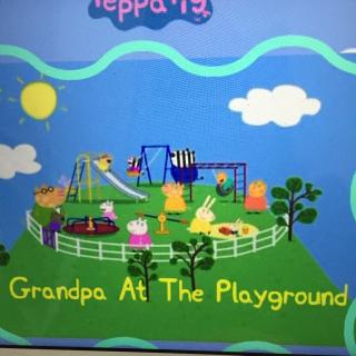 粉猪S3-22 Grandpa At The Playground