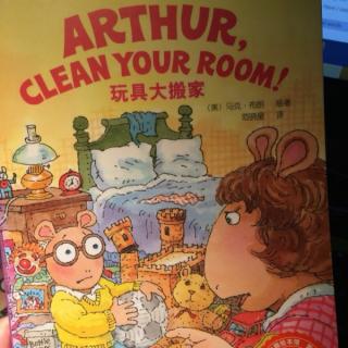 大米讲中英文绘本-Arthur,Clean Your Room(玩具大搬家）
