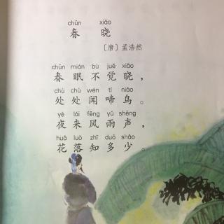 古诗二首：春晓和离离原上草