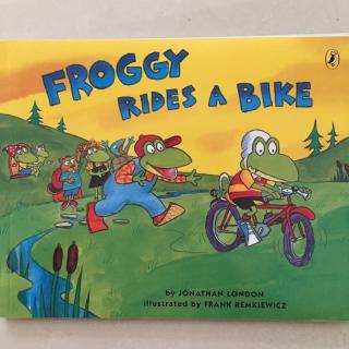 Froggy rides a bike 2017.03.04