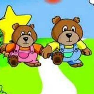 智慧宝宝故事《两只笨狗熊》