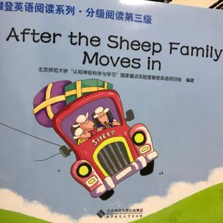 After the sheep family moves in