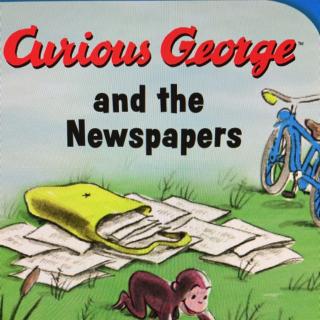 28Curious George and the newspapers