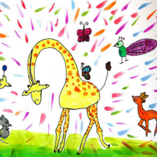 会跳舞的长颈鹿