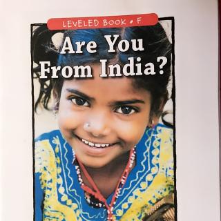 20 Are you from india