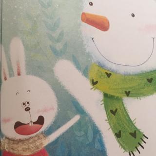 宝宝胎教故事：小兔和雪孩子