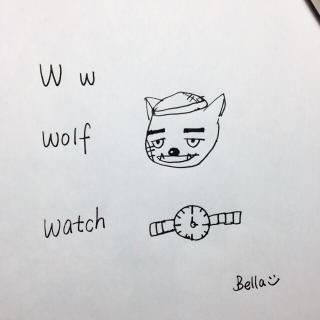 W w wolf watch
