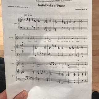 the joyful praise