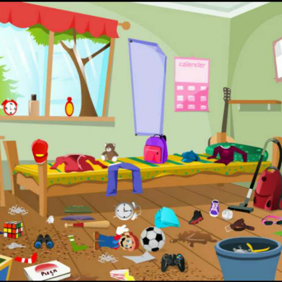 正面管教a-z:房间脏乱2