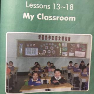 英语一年级上册 Unit3-My Classroom