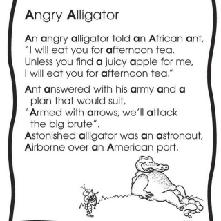 A 《Angry Alligator》