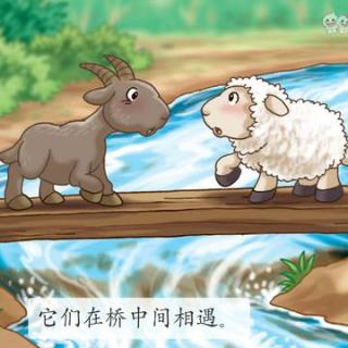 两只羊过桥（果宝贝讲故事）
