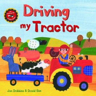 Driving my tractor