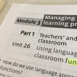 TKT Unit 26 Using language appropriately for a range of classroom functions