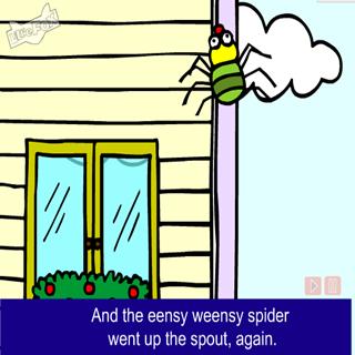 【学习小动物】Eensy weensy spider2
