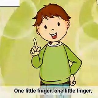 【学习身体部位】One little finger