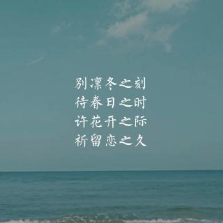 卢思浩作品—愿有人陪你颠沛流离