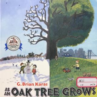 as an oak tree grows