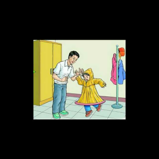 二年级课文《充气雨衣》