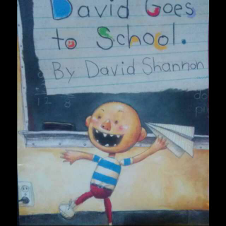 David goes to school