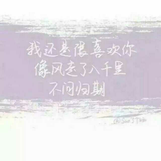 【晨曦】我还是很喜欢你