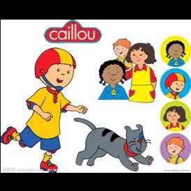 Caillou's Big slide