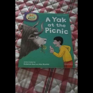 a yak at the picnic