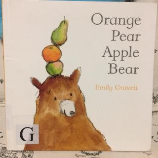 Orange Pear Apple Bear