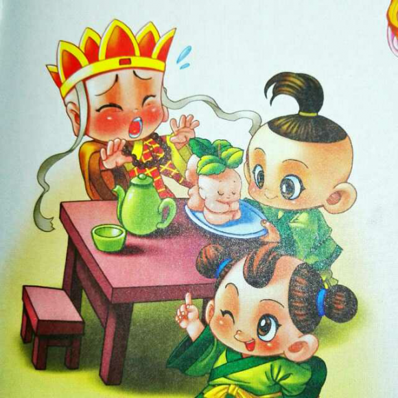 20170413谌玮讲故事《偷吃人参果》