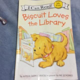 【乐乐读英文绘本】Biscuit loves the library