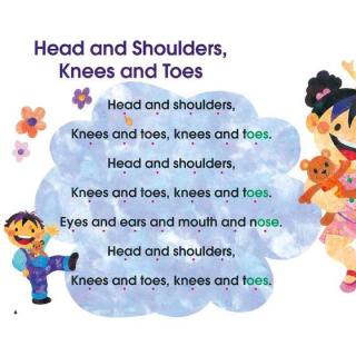 【玥妈分享】03-Head and Shoulders, Knees and Toes (melody)