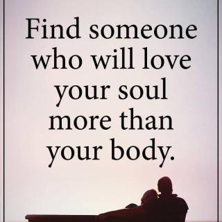 [下雨]爱你的灵魂甚过身体Love Your Soul More than Your body