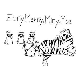 【唱童谣】Eeny, meeny, miny, moe