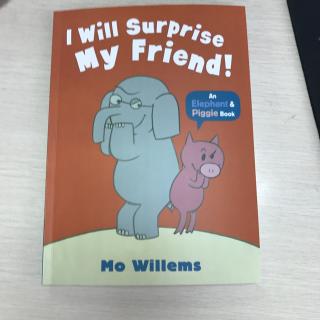 Elephant & piggie book set 3-4 I will surprise my friend!
