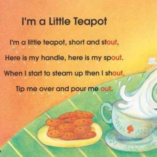 【玥妈分享】05-I'm a Little Teapot (song)