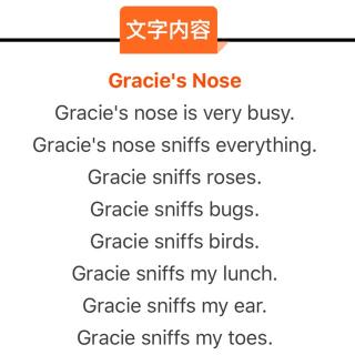 RAZ B： Gracie's Nose