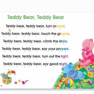 【玥妈分享】06-Teddy Bear, Teddy Bear (melody)