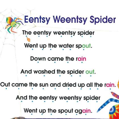 【玥妈分享】11-eentsy weentsy spider (melody)
