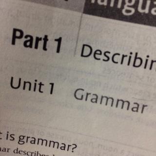 TKT Unit1 Grammar