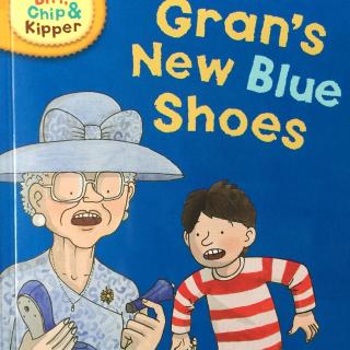 Belinda 读英文绘本《Gran's New Blue Shoes》