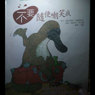 不要随便嘲笑我