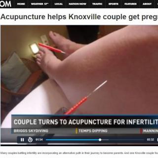 Acupuncture Helps Knoxville Couple Get Pregnant 针刺帮助夫妇怀孕