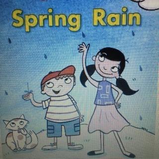 Spring rain 春天的雨