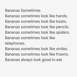 RAZ B：Bananas Sometimes
