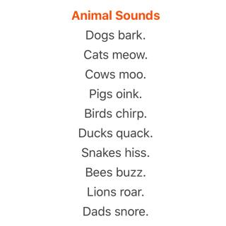 RAZ B：Animal Sounds