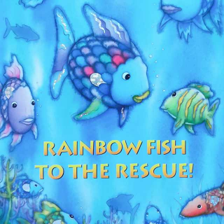 【彩虹鱼双语故事】Rainbow fish - 条纹鱼得救了