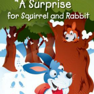 英文绘本~给小松鼠和小兔子一个惊喜