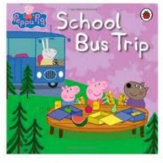 校车旅行 中英双语 school bus trip