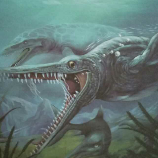 恐龙故事—眼睛很大的大眼鱼龙